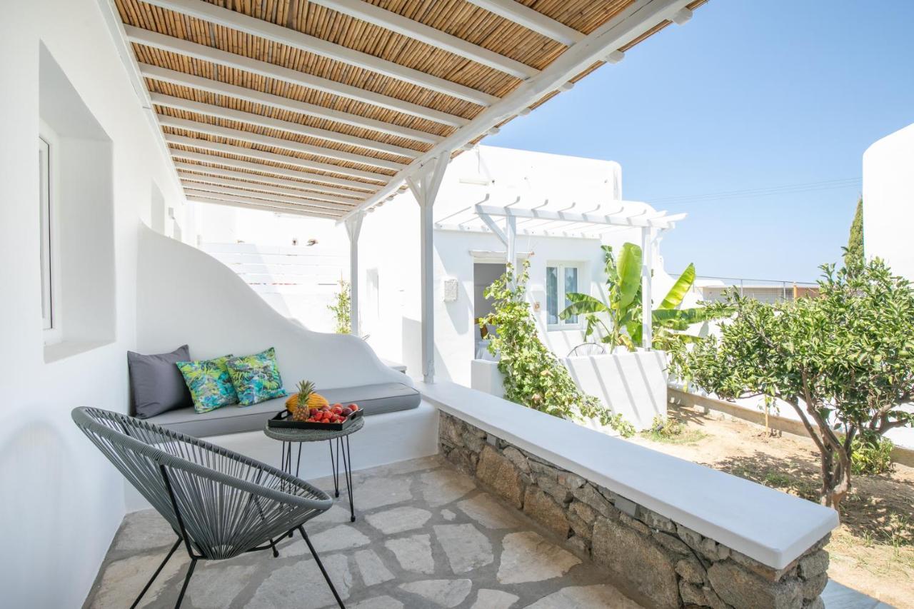 Mykonos Town Mytheoアパートホテル エクステリア 写真