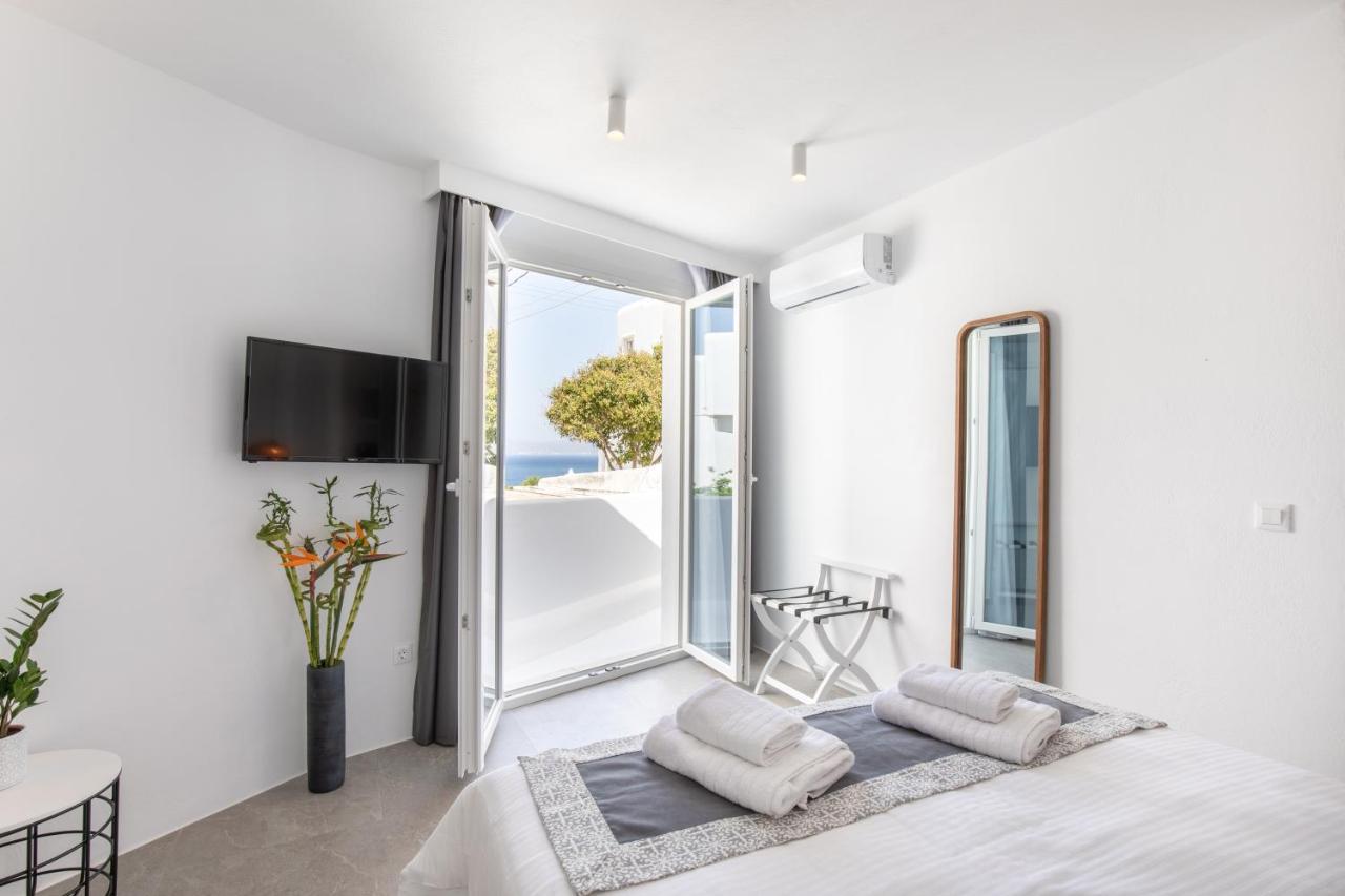 Mykonos Town Mytheoアパートホテル エクステリア 写真