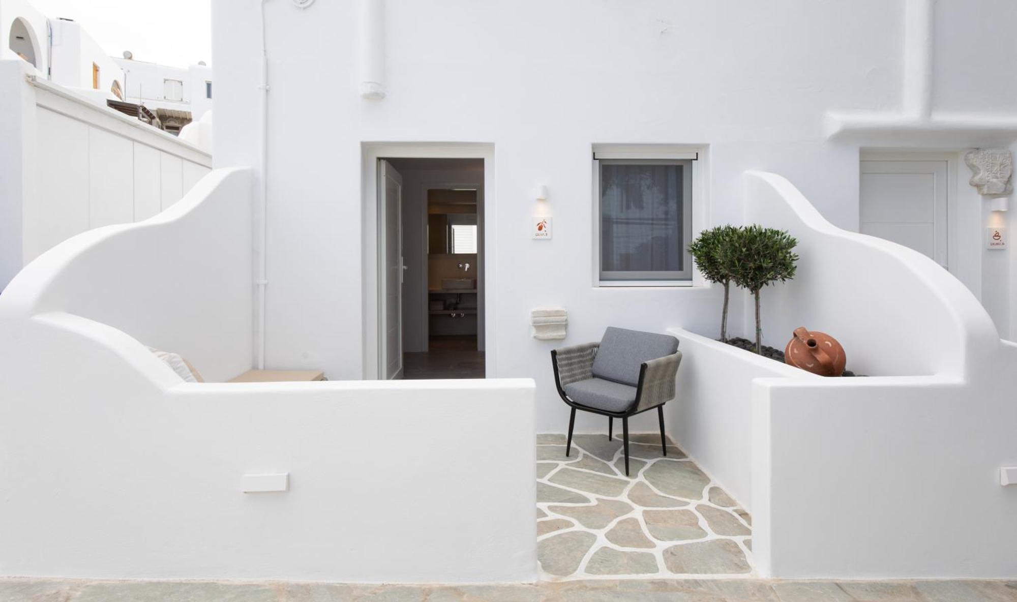 Mykonos Town Mytheoアパートホテル エクステリア 写真