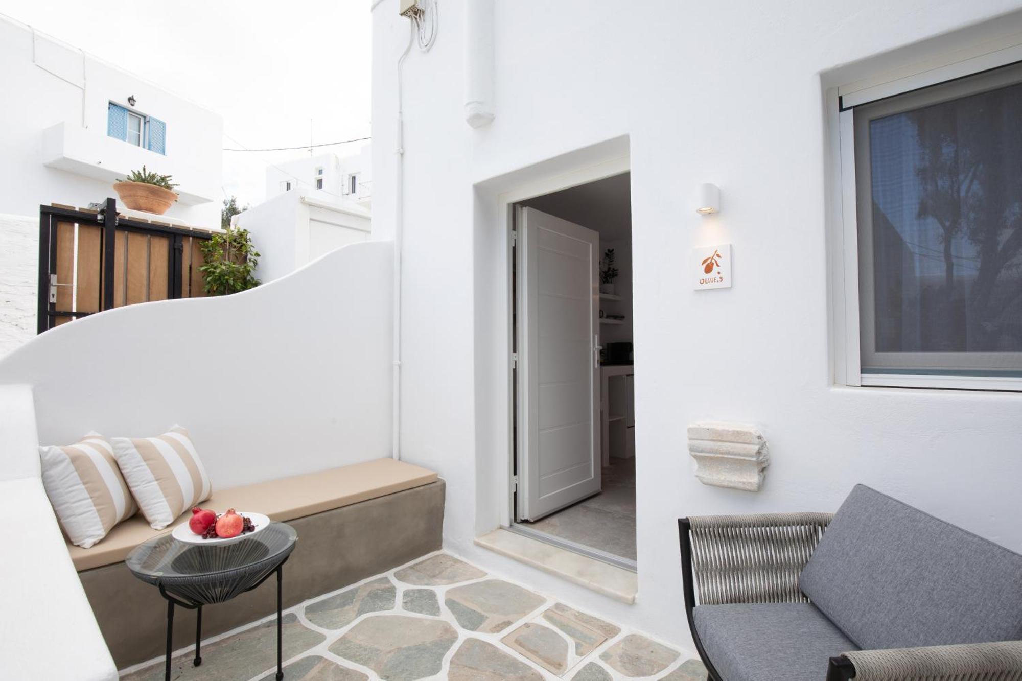 Mykonos Town Mytheoアパートホテル エクステリア 写真
